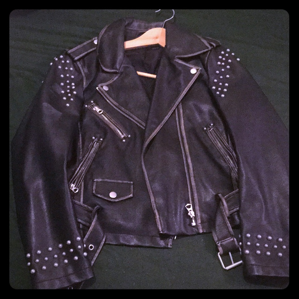 Zara basic biker jacket